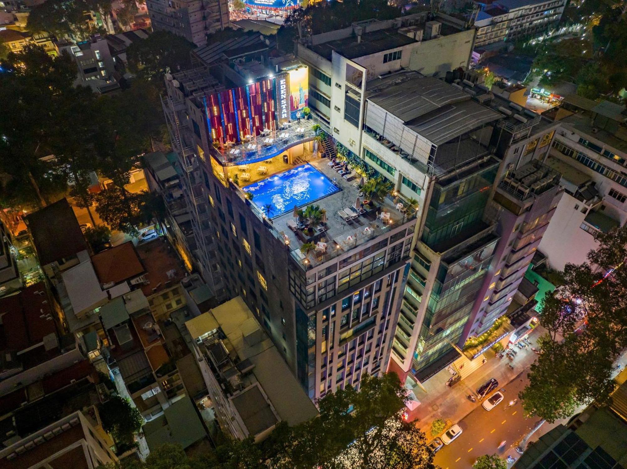 Eden Star Saigon Hotel Cidade de Ho Chi Minh Exterior foto
